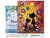 Peinture par Numéro Figured'Art avec Cadre - Chats Cartoon - Kit de Loisir Créatif DIY Numéro d'Art Complet - 40x50cm toile tendue sur châssis