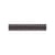 Bobine 25m galon polyester Tiret gris fonce 10mm