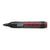 Lot de 12 marqueurs permanents UNI-BALL PROCKEY PM126 pointe biseautée 5,7 mm - Marron