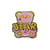 Ecusson en perle ours 4,5cm x3cm