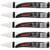 Lot de 5 marqueurs craie Uni chalk marker Uni Ball pointe moyenne blanc