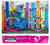 Diamond Painting Broderie Diamant LUMINLIFE 70x50cm, 100% strass, diamants ronds - Vélo coloré