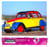 Diamond Painting Broderie Diamant LUMINLIFE 50x40cm, 100% strass, diamants ronds - Voiture 2 chevaux