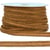 Bobine 25m Galon robe métallisé Rouille 10mm