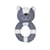 Hochet Cyrano le chat 14cm - Happy Horse