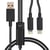 LinQ Câble de Charge et Synchronisation USB vers Lightning et USB-C 60W Noir