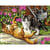 Princesse - Canevas antique Les petits fripons Rafael Angelo 50x65cm