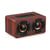 Enceinte Bluetooth Bois Son HD Puissante Autonomie Longue Batterie 1200mAh Rouge YONIS