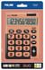 Blister calculatrice de bureau 10 chiffres Duo, orange