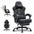 Fauteuil gaming ergonomique - GTPLAYER - noir avec repose-pieds