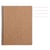 Cahier - A4+ - 22,5x29,7cm - Lignes - 160 pages - Couverture marron - Spirale