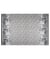 Tissu coton nappe placé marsanne de 160 cm de largeur marsannenaturel vendu par 50 cm