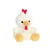 Peluche - AURORA - Poulet - 13 cm