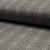 Tissu Jacquard polyviscose  extensible Écossais pied de poule Noir sur fond Blanc