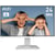 MSI Pro MP2412W écran plat de PC 60,5 cm (23.8) 1920 x 1080 pixels Full HD LCD Blanc