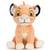 Peluche disney le roi lion : simba 26 cm - licence disney - nicotoy