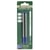 Recharges pour stylo roller - Montblanc - Bleu - Pointe moyenne - Lot de 2 recharges