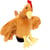 Marionnette Peluche – Poule - Hape - Orange