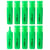 Lot de 10 Surligneurs pointe biseautée 1-5mm - DELI - Vert