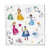 Serviette - lot de 20 - princesses