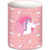 Pot à crayons - Licorne - Rose - Bureau enfant - Métal - Fournitures scolaires