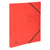 Classeur 2 anneaux 15mm carte lustrée imprimée - A4 - Rouge - x 10 - Exacompta