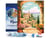 Diamond Painting Broderie Diamant Figured’Art 40x50cm toile tendue sur châssis en bois - diamants carrés - Toscane en fleurs