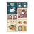1 feuille de papier de riz 22.5 x 32 cm découpage collage Paper Designs PUBLICITES RETRO 0126