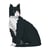 Chat Tuxedo noir assis | JEKCA | 14 ans et +