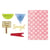 Gabarit de découpe pour machine Sizzix - Framelits Impressions Cœurs Joyeux