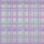 Tissu Viscose Digital Carreaux batik Lilas sur fond Blanc