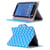 Housse Universelle Tablette Tactile 7 Pouces Bleue À Pois Blancs Rabat Pression YONIS