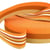 Film 20m sangle bandes double face  40mm Orange