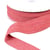 Bobine 10m élastique 2 bandes en relief rouge 45mm