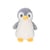 Peluche Pingouin Gris Perle Gipsy Toys 18 cm