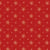 Tissu Jacquard d'ameublement Etoiles de noël Lurex sur fond Rouge