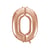 Ballon Géant Chiffre 0 Rose Gold (86 cm)