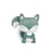 Peluche - Peluche > Bleu Vert – 15 cm