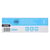 Bobine pour tickets de carte bancaire 57x40mm - 18m - 1 pli thermique 55g/m2. - Blanc - x 60 - Exacompta