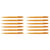 Lot de 12 stylos feutres pointe moyenne - Pentel - Sign Pen S520-Y - Ocre