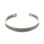 Bracelet cuivre avec Aimants Jonc finition métal argenté - Omsaé