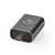 Nedis Adaptateur HDMI Micro Connecteur vers HDMI Forme Droit en Aluminium Gris