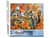Peinture par Numéro Figured'Art - Ecureuil espiègle - Kit de Loisir Créatif DIY Numéro d'Art Complet - 40x50cm sans châssis en bois