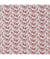 Tissu coton Fleurs Rouges Slichen de 150 cm de largeur Blanc/grenat Multicolore vendu par 50 cm