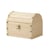 Coffre pirate en bois 16 x 12,5 x 11 cm