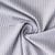 Tissu Coton aspect Lin Emy rayures Blanc sur fond Gris ardoise