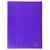 Protège-documents en polypropylène semi rigide Chromaline 60 vues - A4 - Violet - x 12 - Exacompta