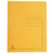 Chemise à lamelle carte lustrée 355gm2 - A4 - Jaune - x 25 - Exacompta