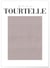 Affiche Gris Tourtelle | A3 : 29,7x42cm