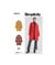 Patron Simplicity 9854 - Manteau doublé pour American Sewing Guild taille n°FR 46-54